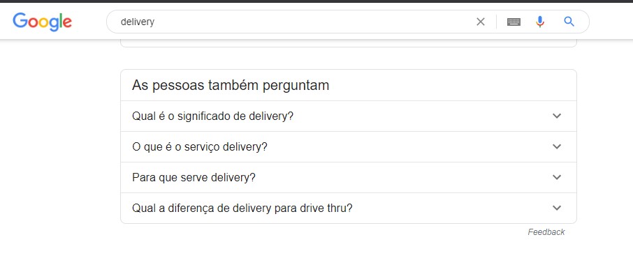 Buscas relacionadas - Google