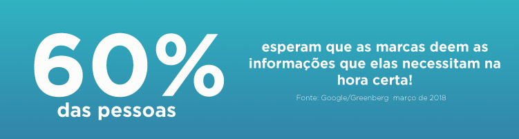 O que os usuários esperam das empresas